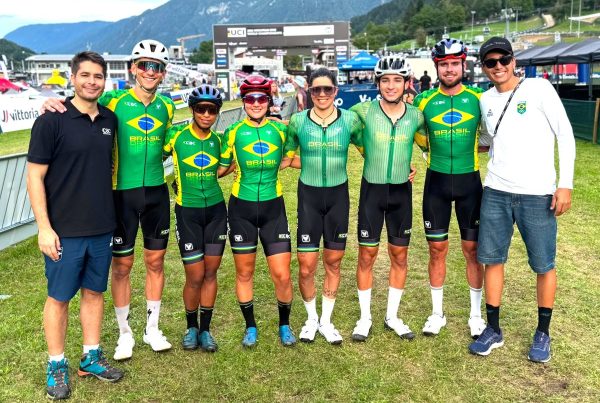 Seleção Brasileira de Mountain Bike no Mundial em Val di Sole, na Itália